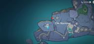Location of secret room key in Enkanomiya (Image via HoYoverse)